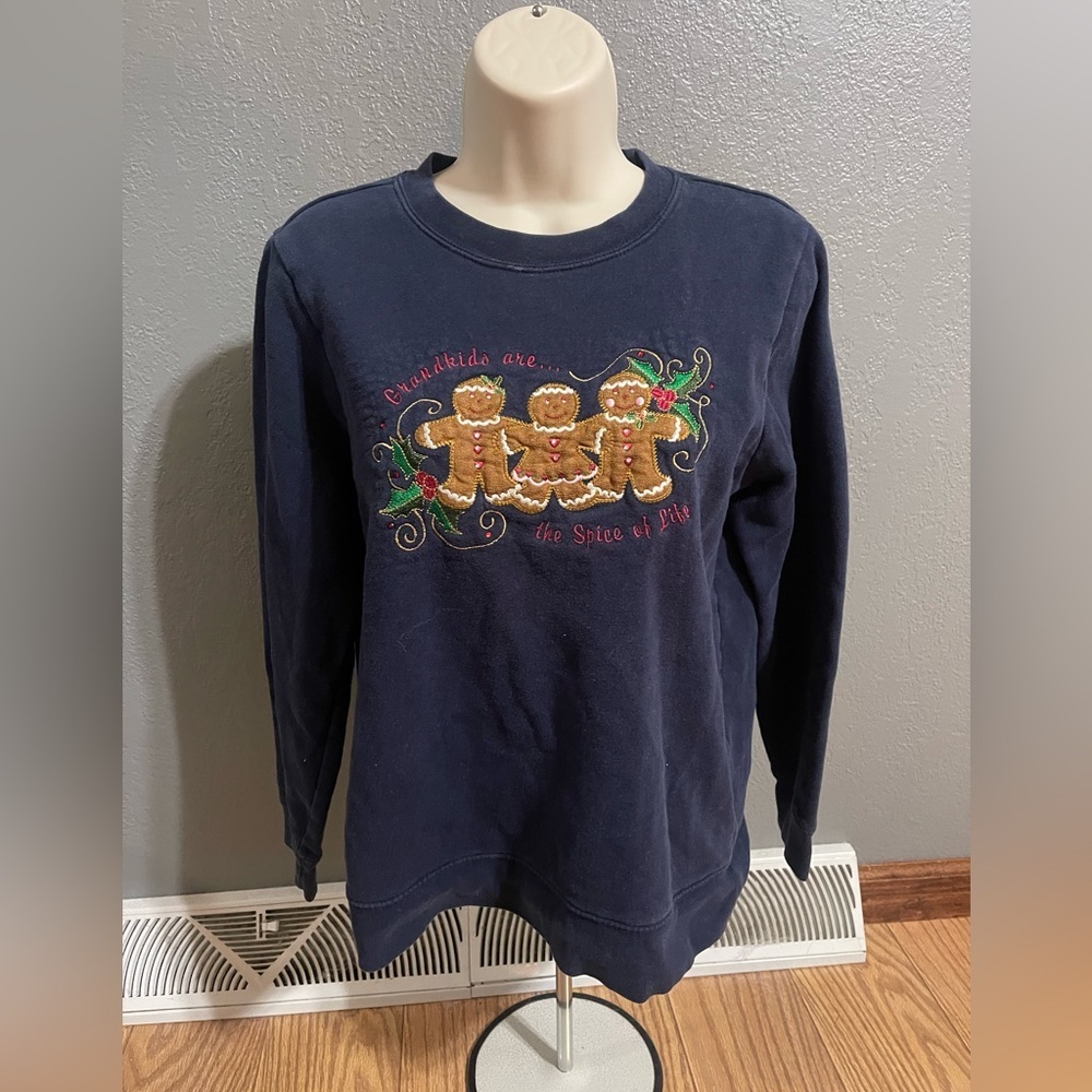 Vintage Christmas Sweatshirt Small